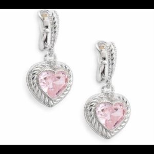 Judith Ripka Sterling Silver Earrings